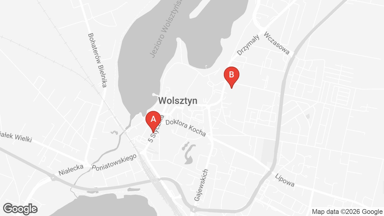 Mapa lokalizacji OSK Pawelski